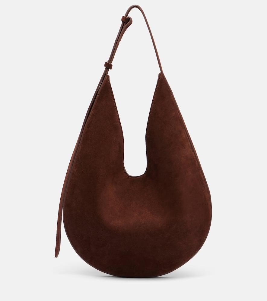 aesther ekme medium suede shoulder bag