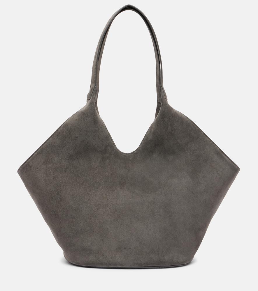 aesther ekme phantom large suede tote bag