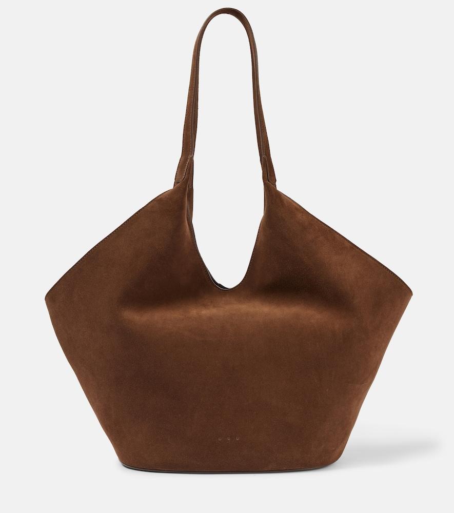 aesther ekme phantom large suede tote bag