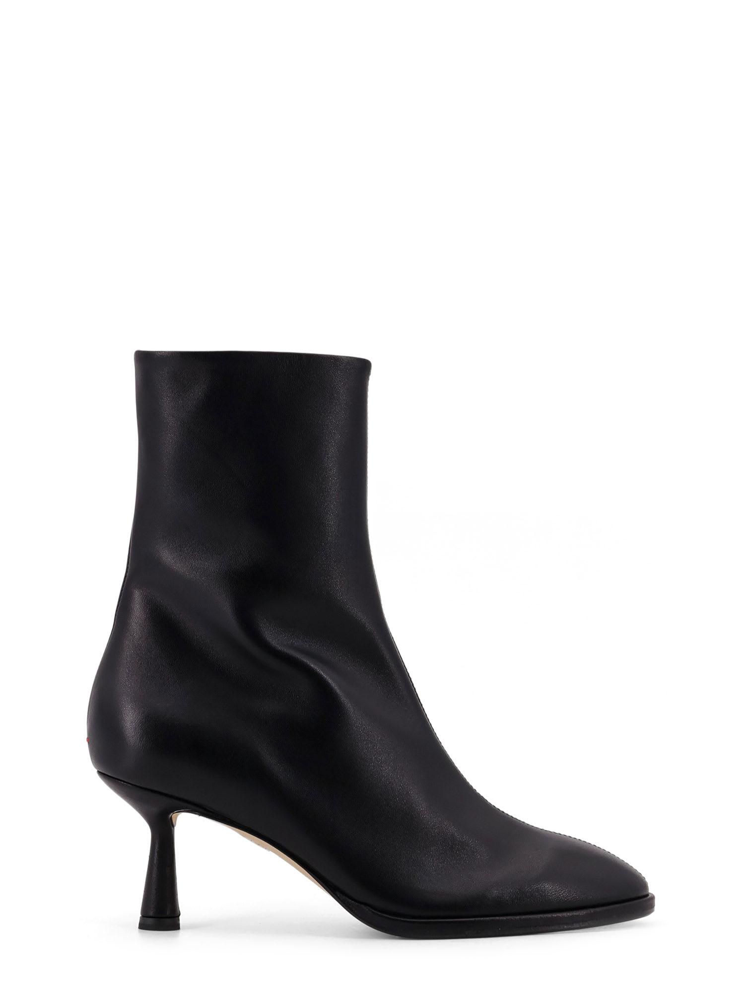 aeyde dorothy leather ankle boots
