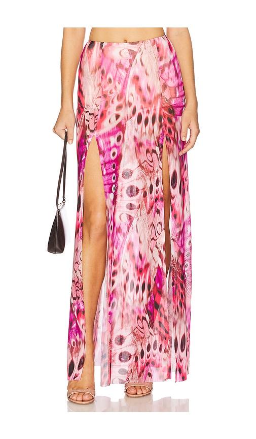 afrm bastien skirt in pink.