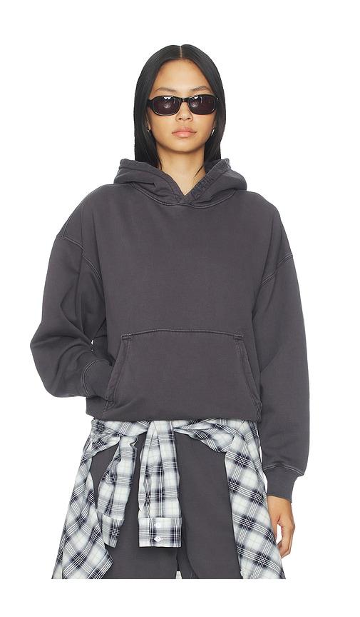 afrm blake hoodie in grey.