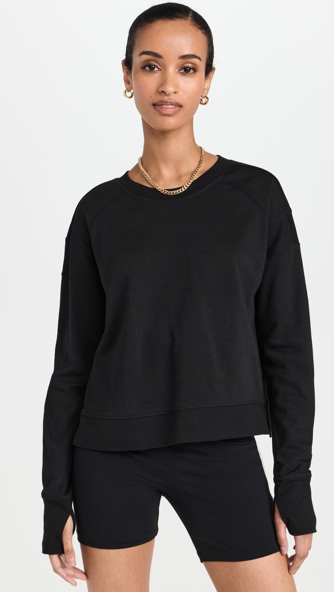 after class crop sweatshirt