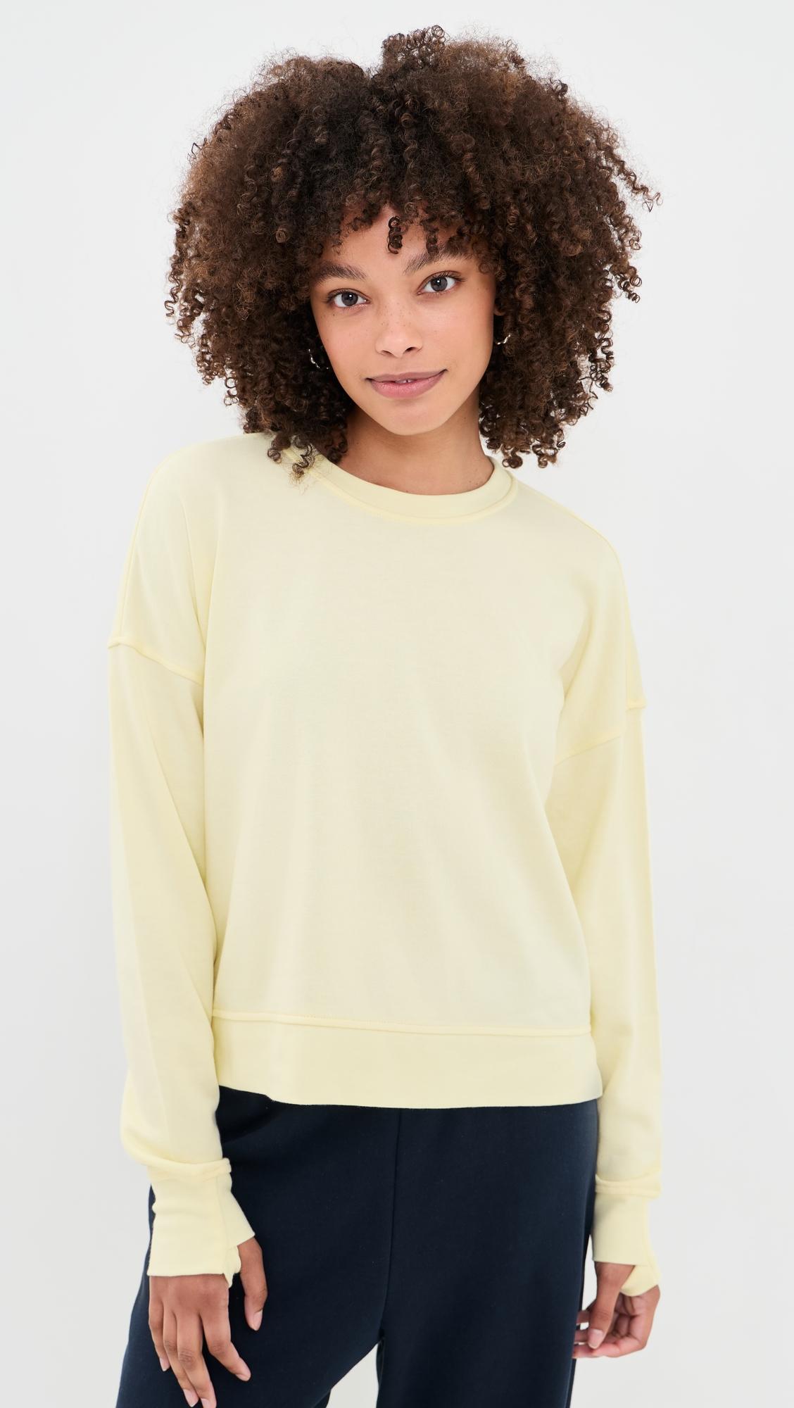 after class crop sweatshirt