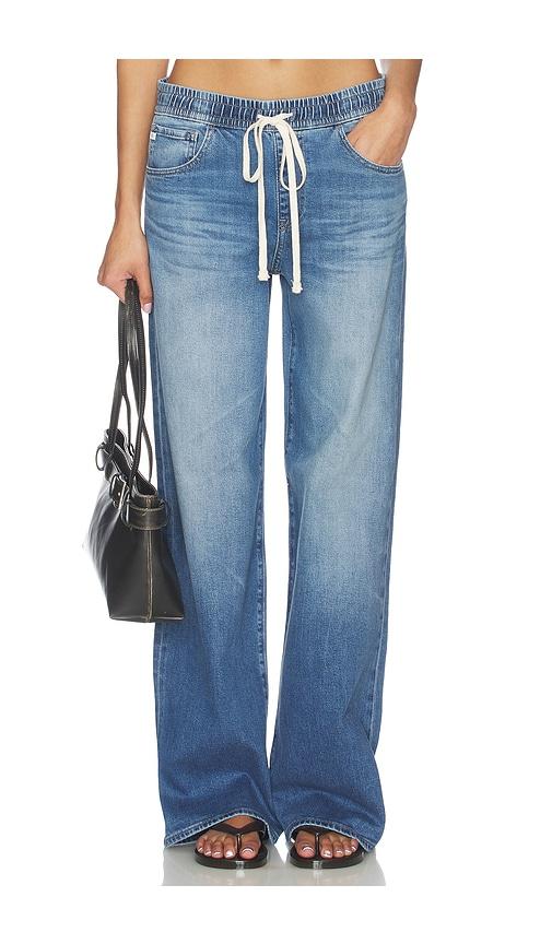 ag jeans adria wide cinched in blue.
