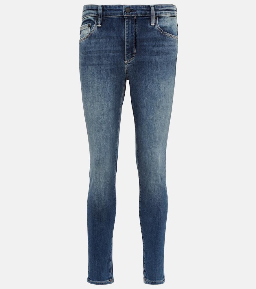 ag jeans bleached skinny jeans