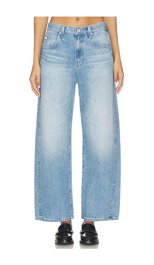 ag jeans hattie barrel in blue.