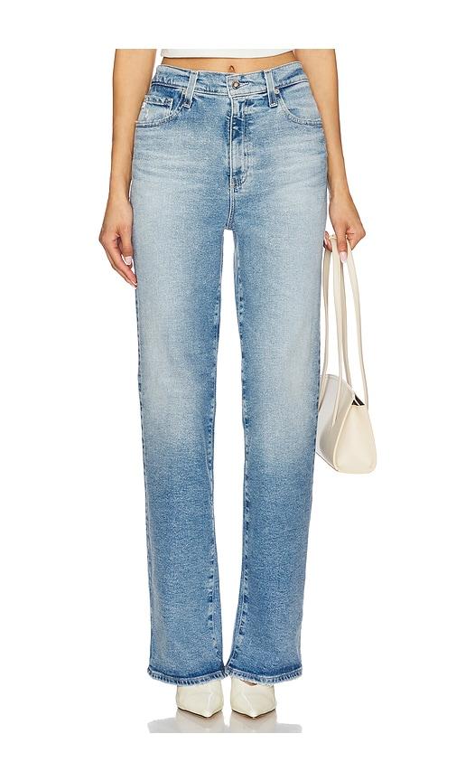 ag jeans kora straight leg in blue.