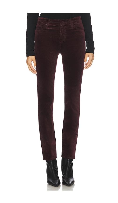 ag jeans mari straight in wine.