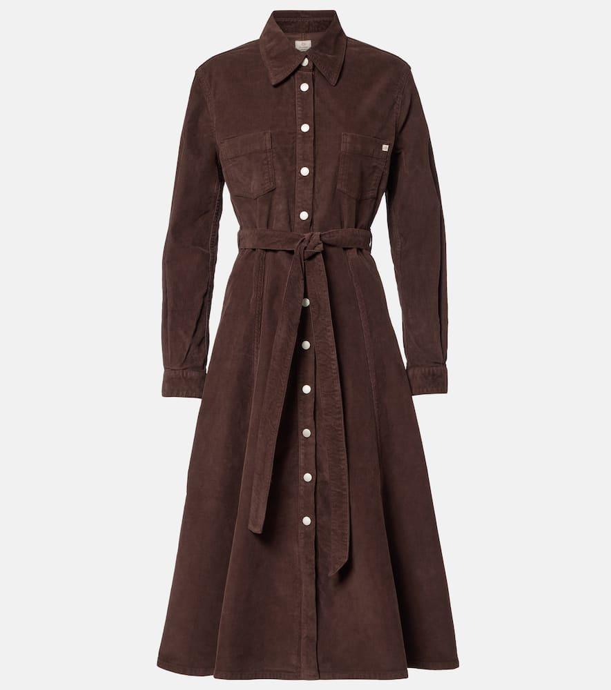 ag jeans marseille corduroy shirt dress