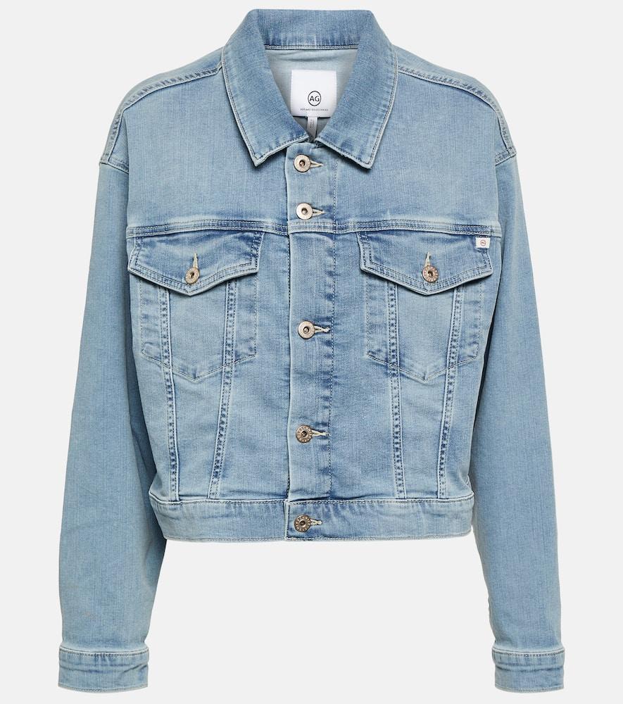 ag jeans maya cropped denim jacket