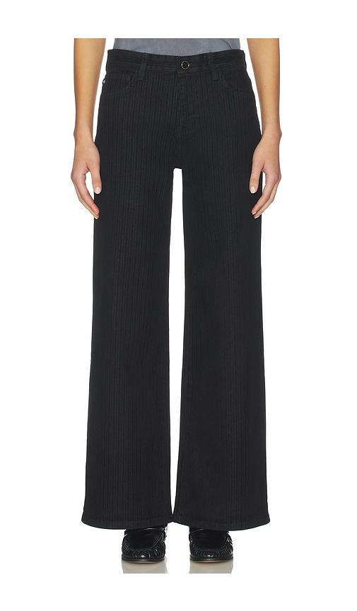 ag jeans saige wide jeans in black.
