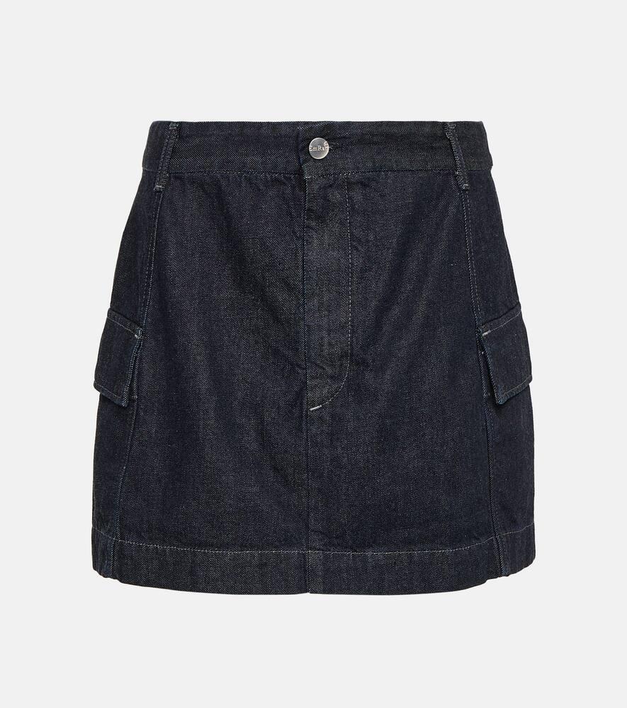 ag jeans x emrata colombo cargo miniskirt