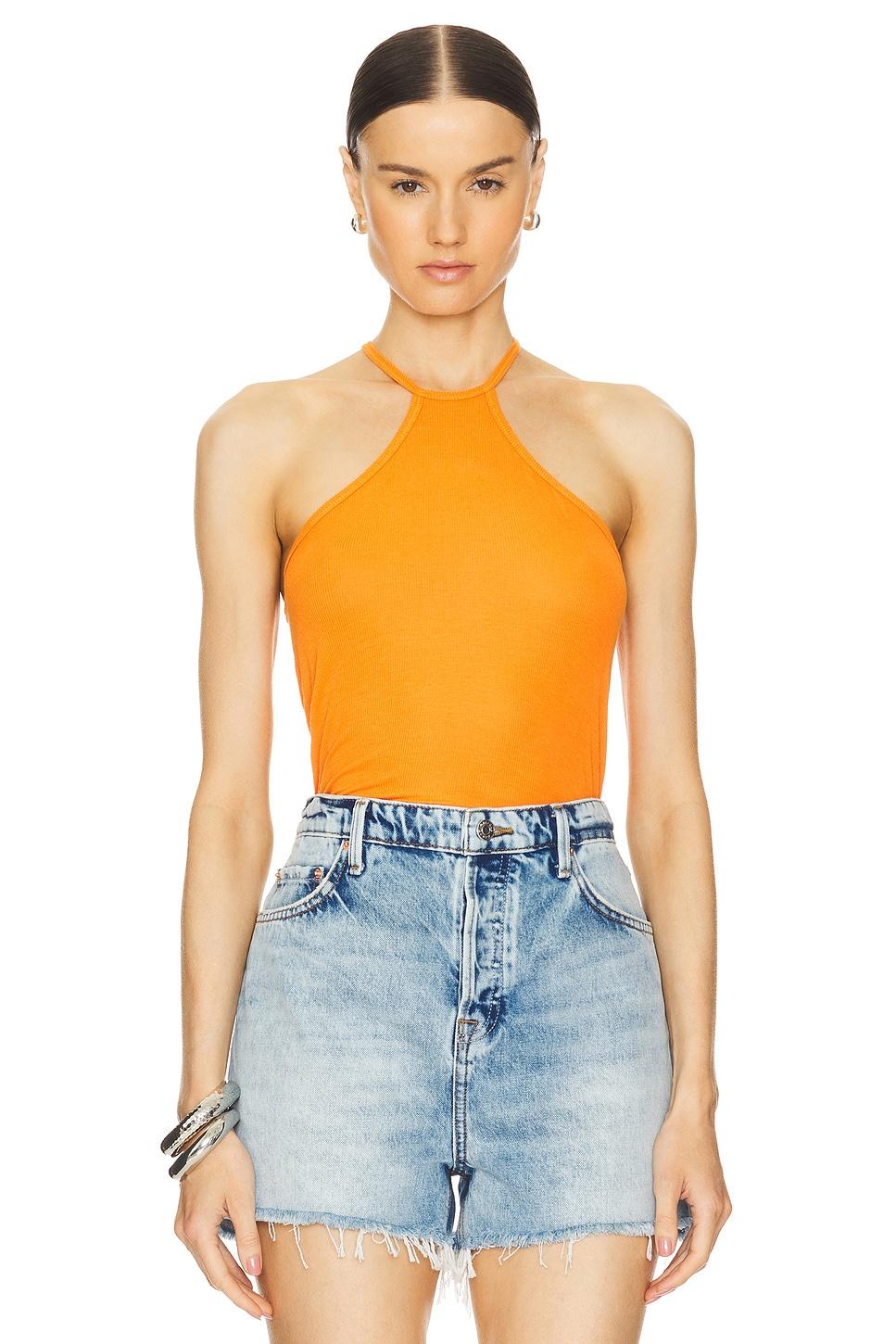 agnus high neck halter