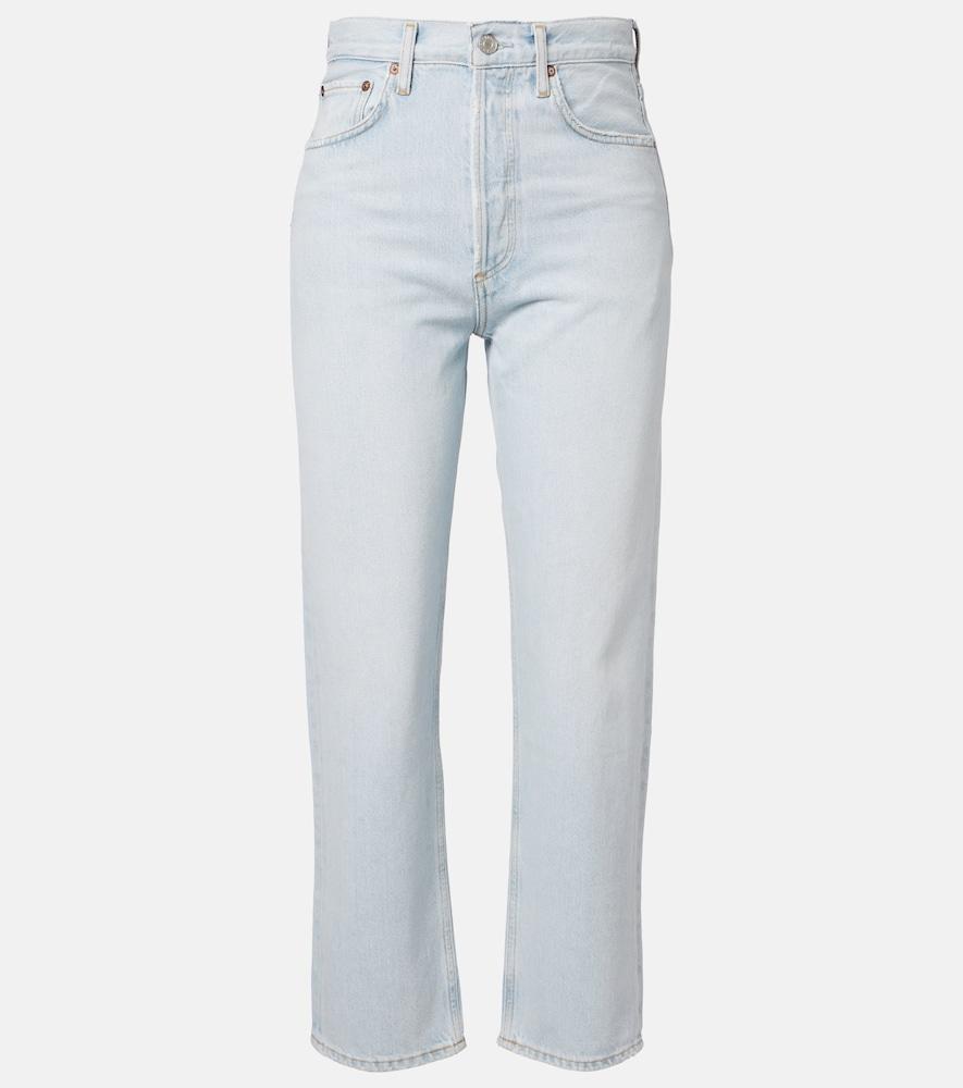 agolde '90s crop straight jeans