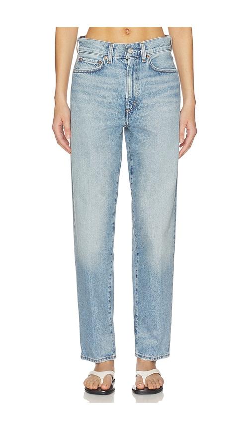 agolde 80's jean in blue.