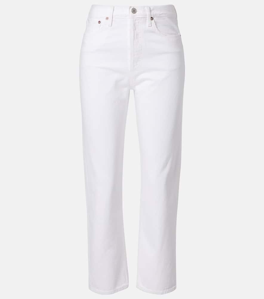 agolde 90's crop straight jeans