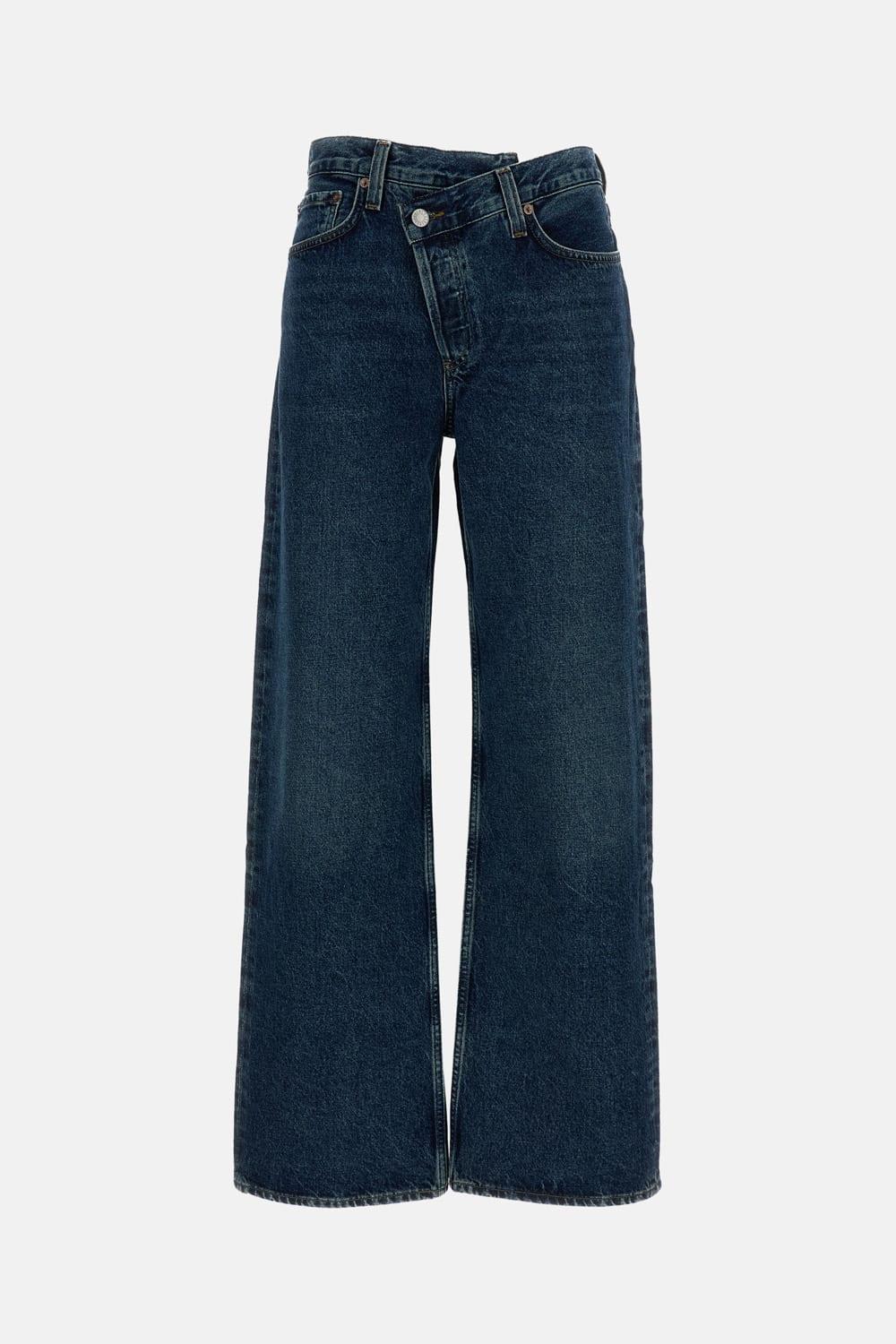 agolde arc criss cross jeans