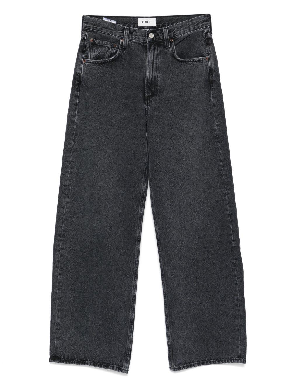 agolde classic five-pocket trousers