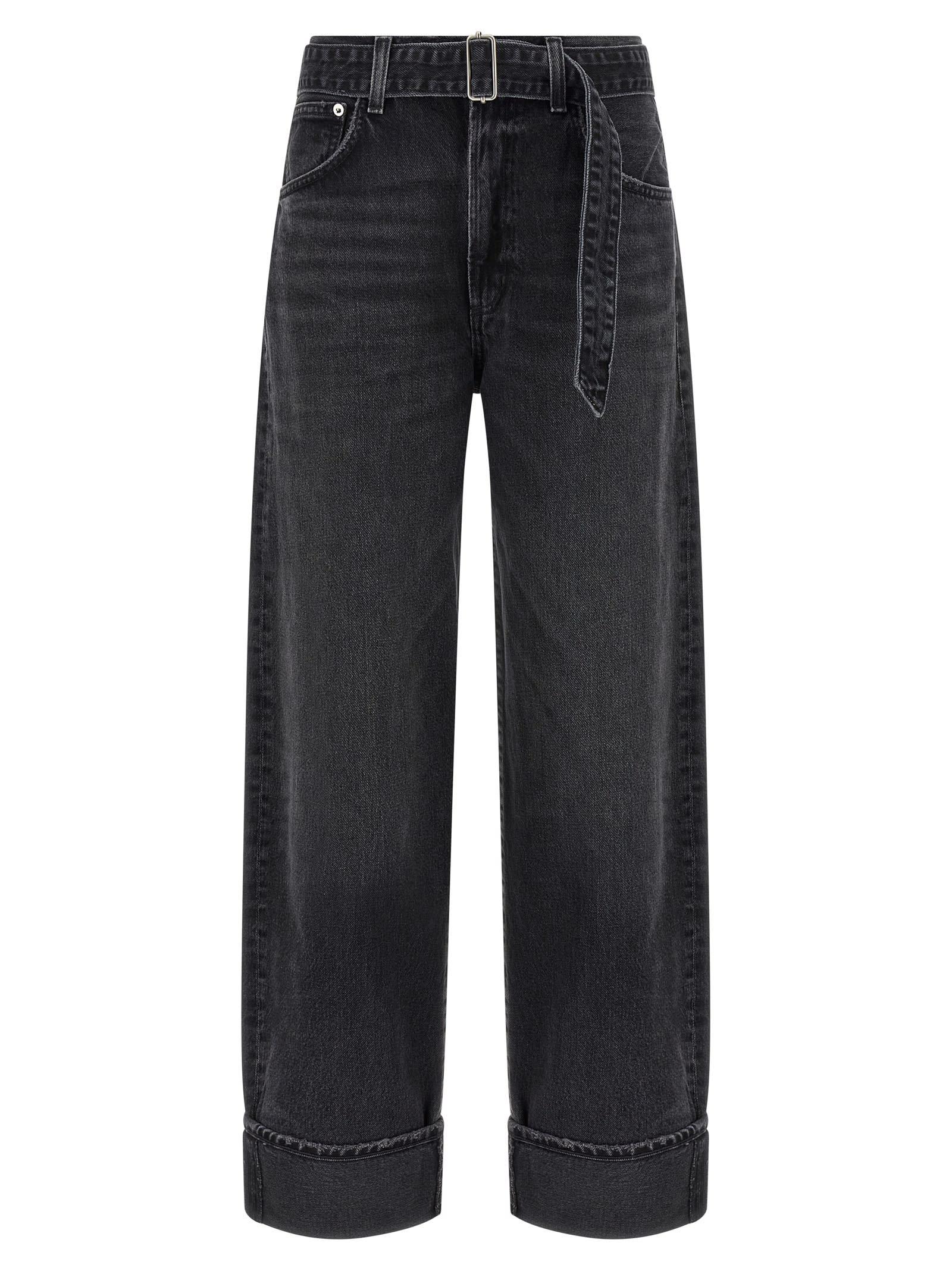 agolde cuffer taper jeans