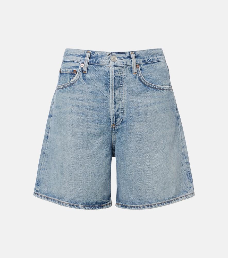 agolde dame denim shorts