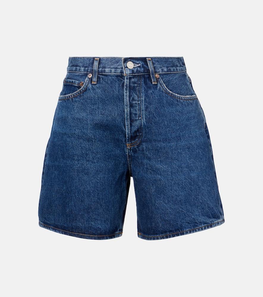 agolde dame denim shorts