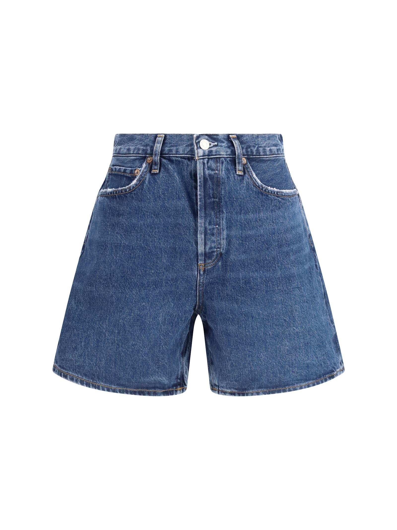 agolde dame shorts
