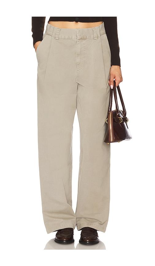 agolde deryn pant in grey.