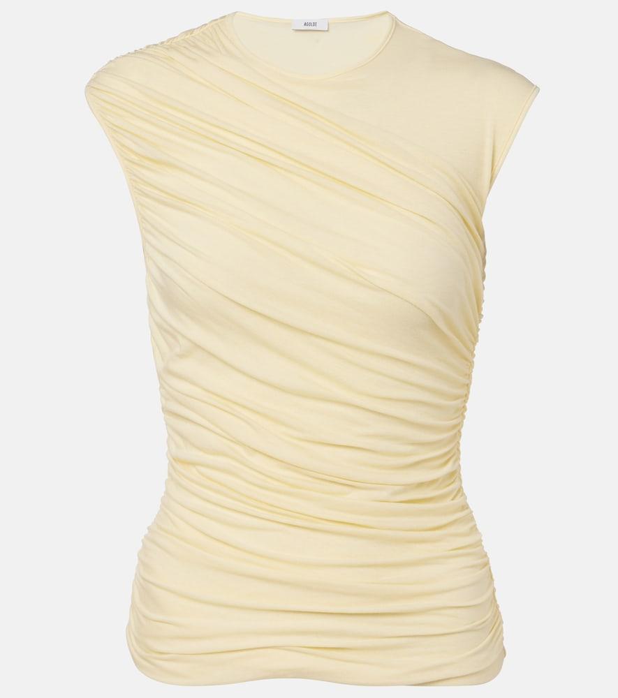 agolde ester ruched top