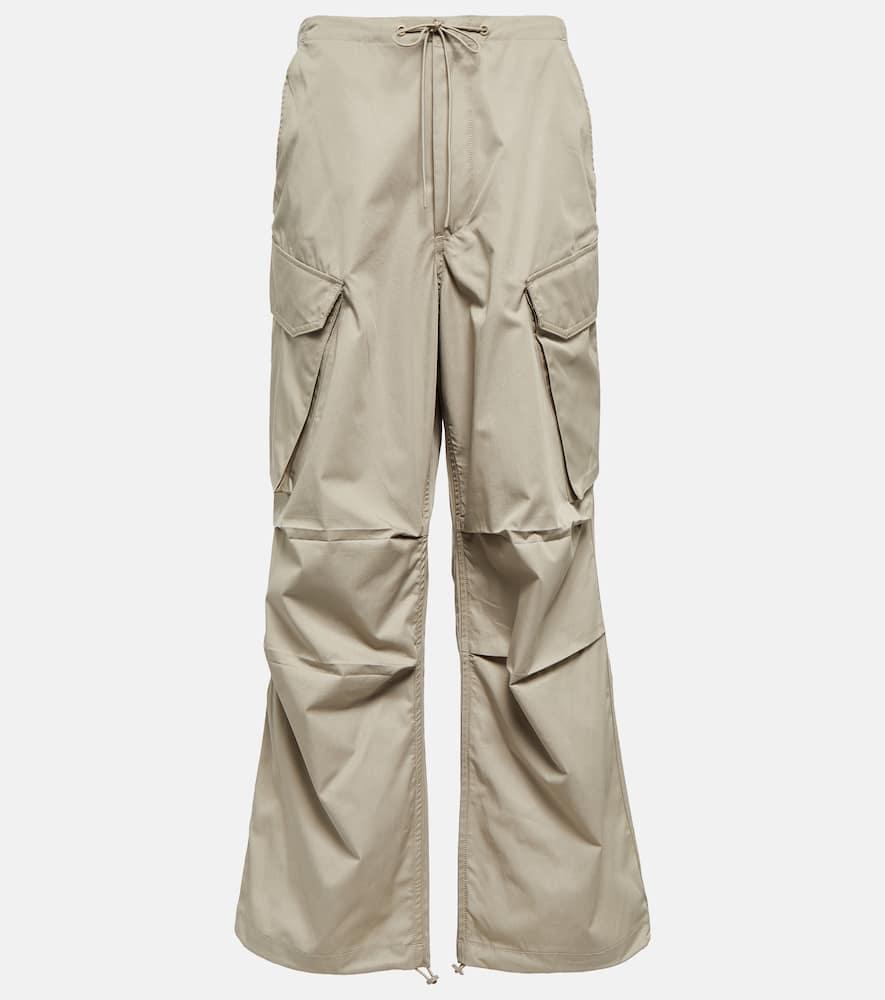 agolde ginerva cotton poplin cargo pants