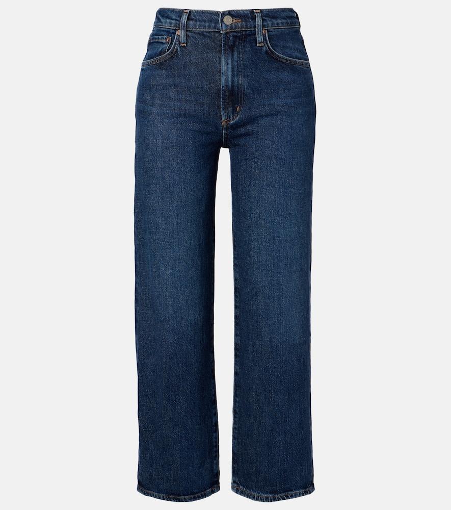 agolde harper crop straight jeans