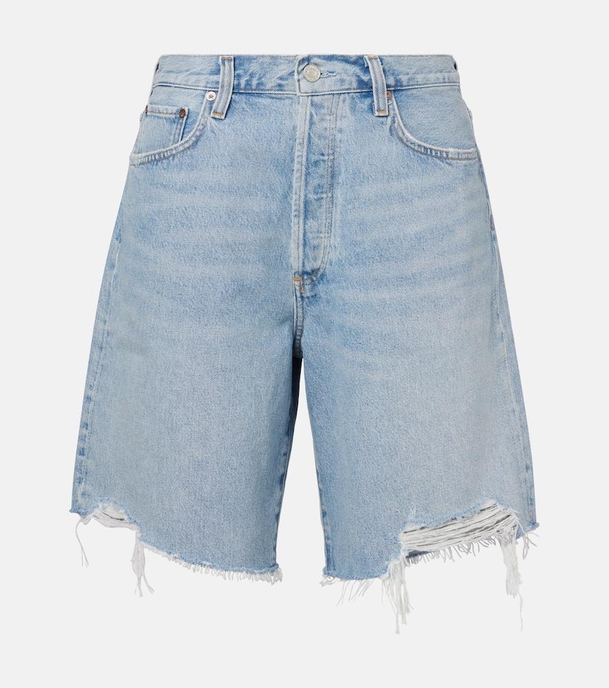 agolde indra denim shorts