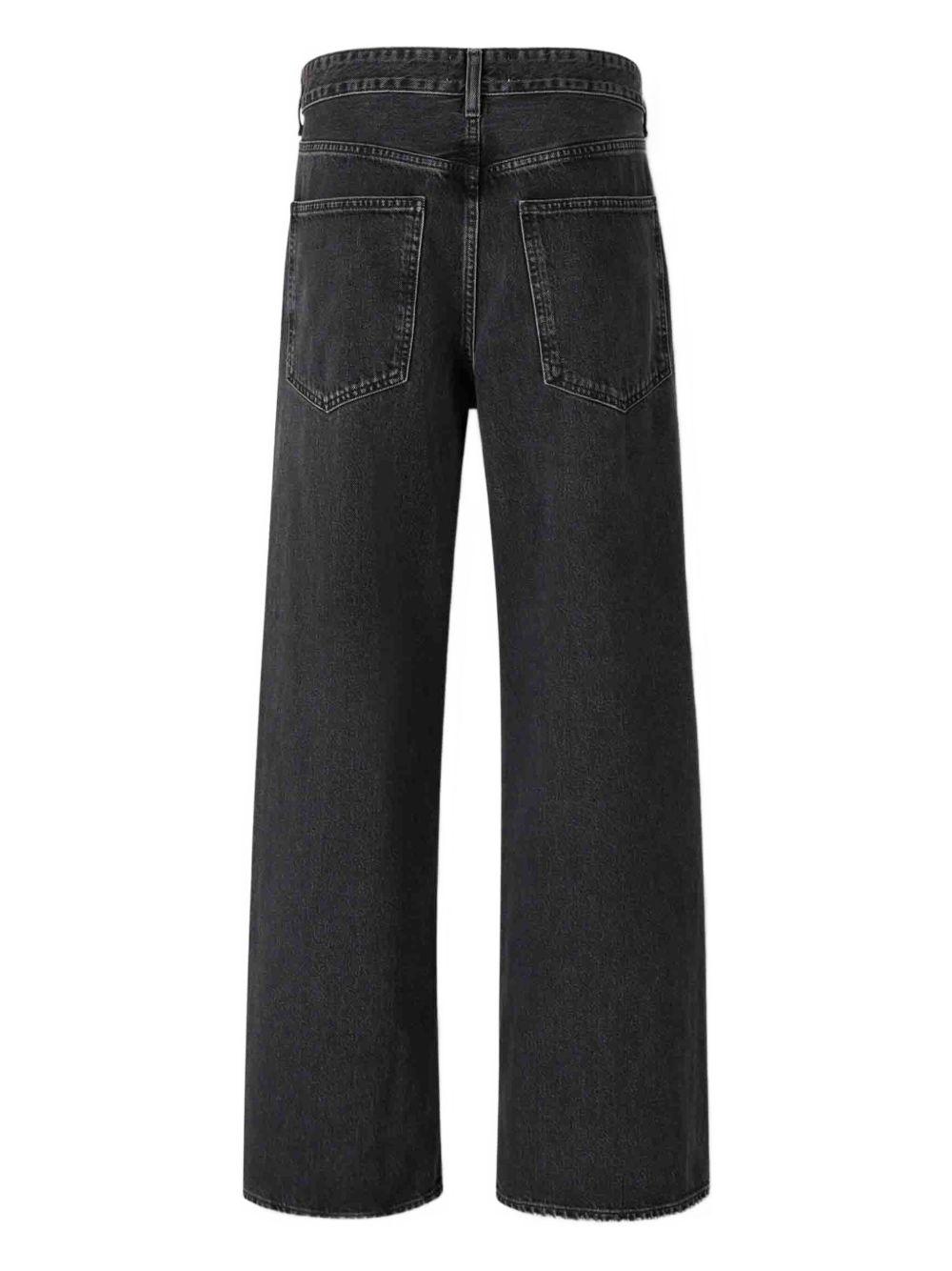 agolde jeans dark grey - women