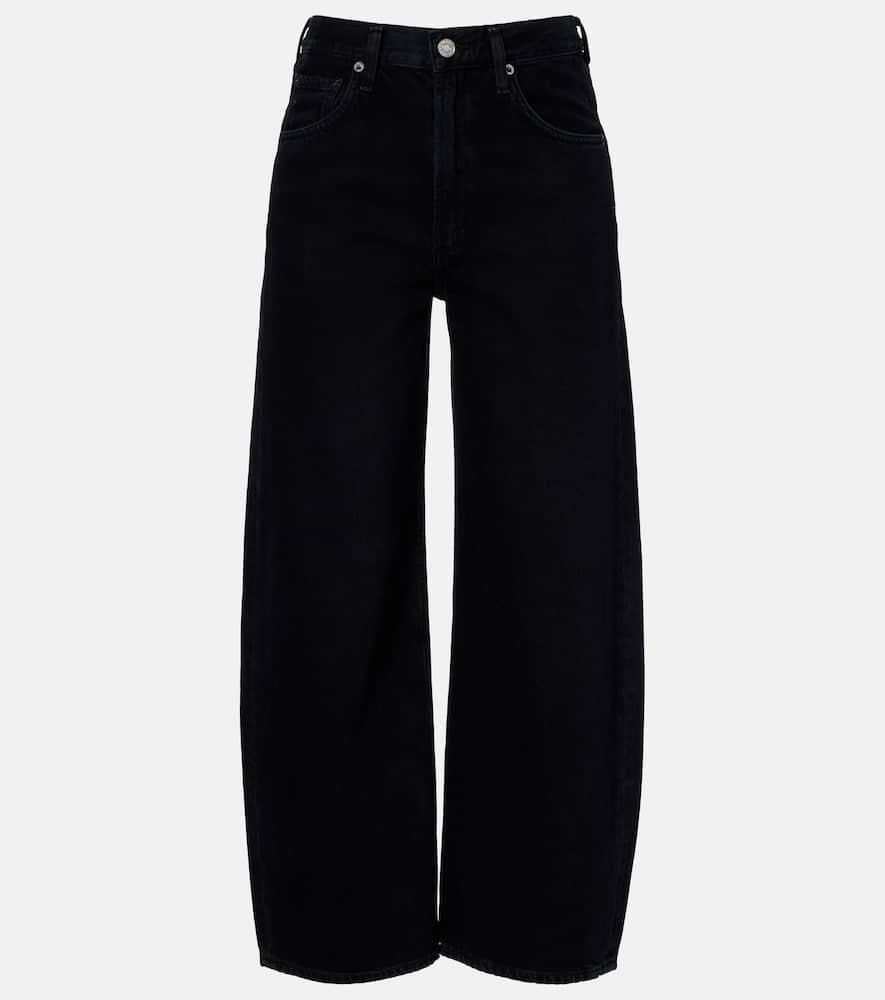 agolde low curve cropped mid