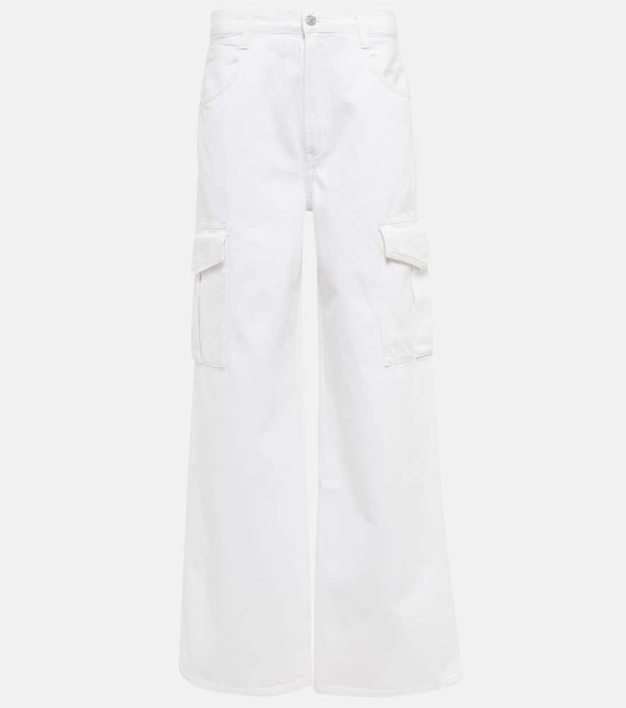 agolde minka denim cargo pants