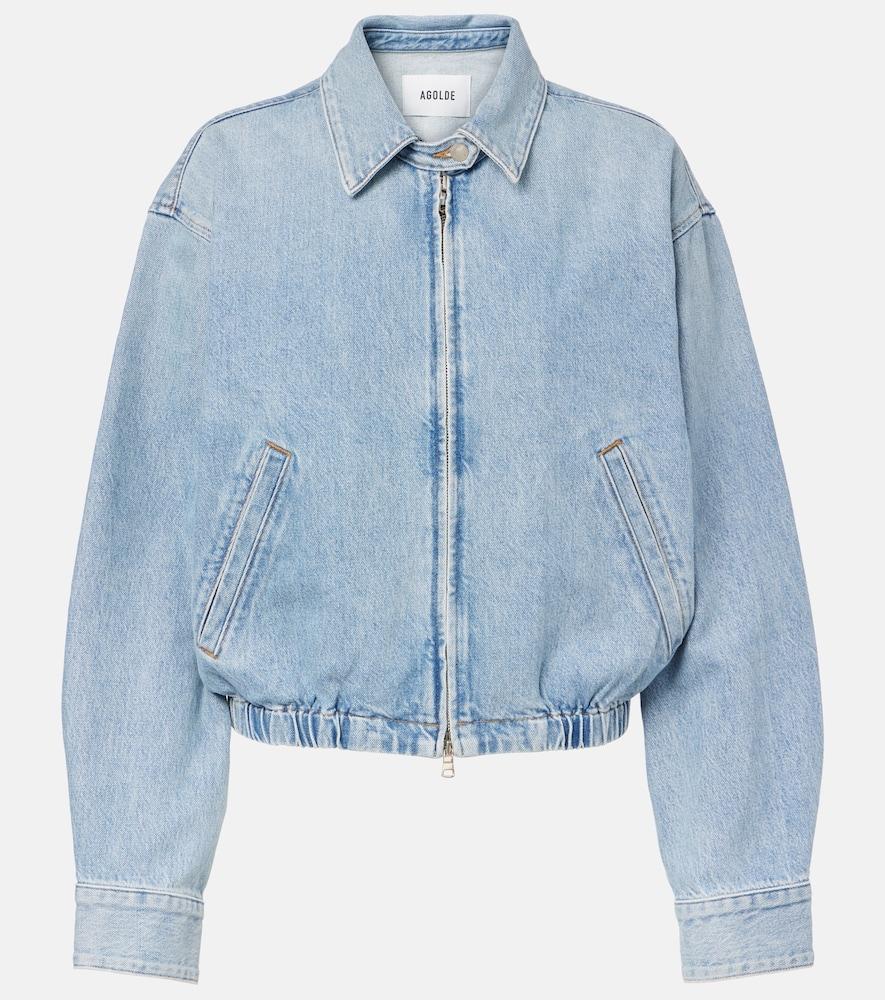 agolde nile denim jacket