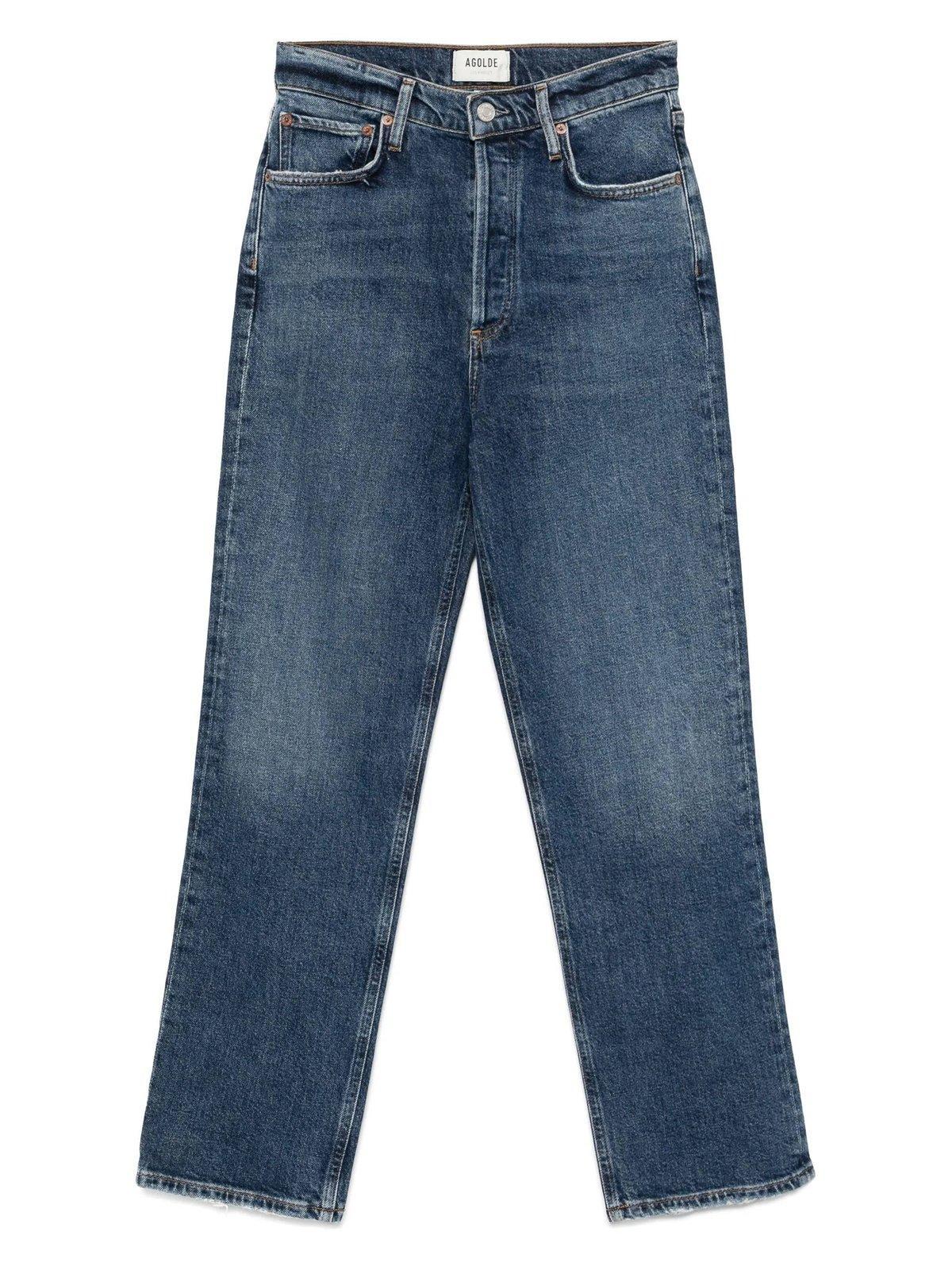 agolde relaxed fit jeans