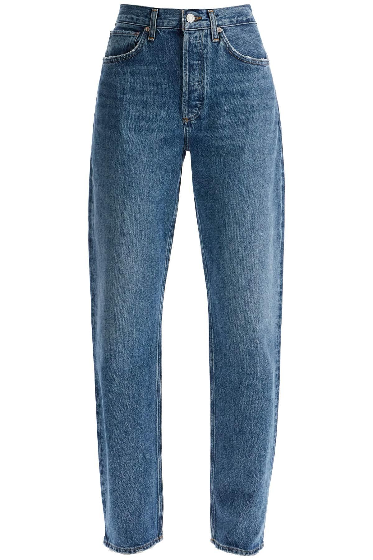 agolde relaxed straight fit kelly jeans