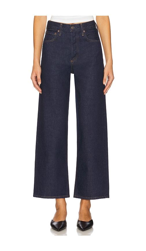 agolde ren jeans in blue.