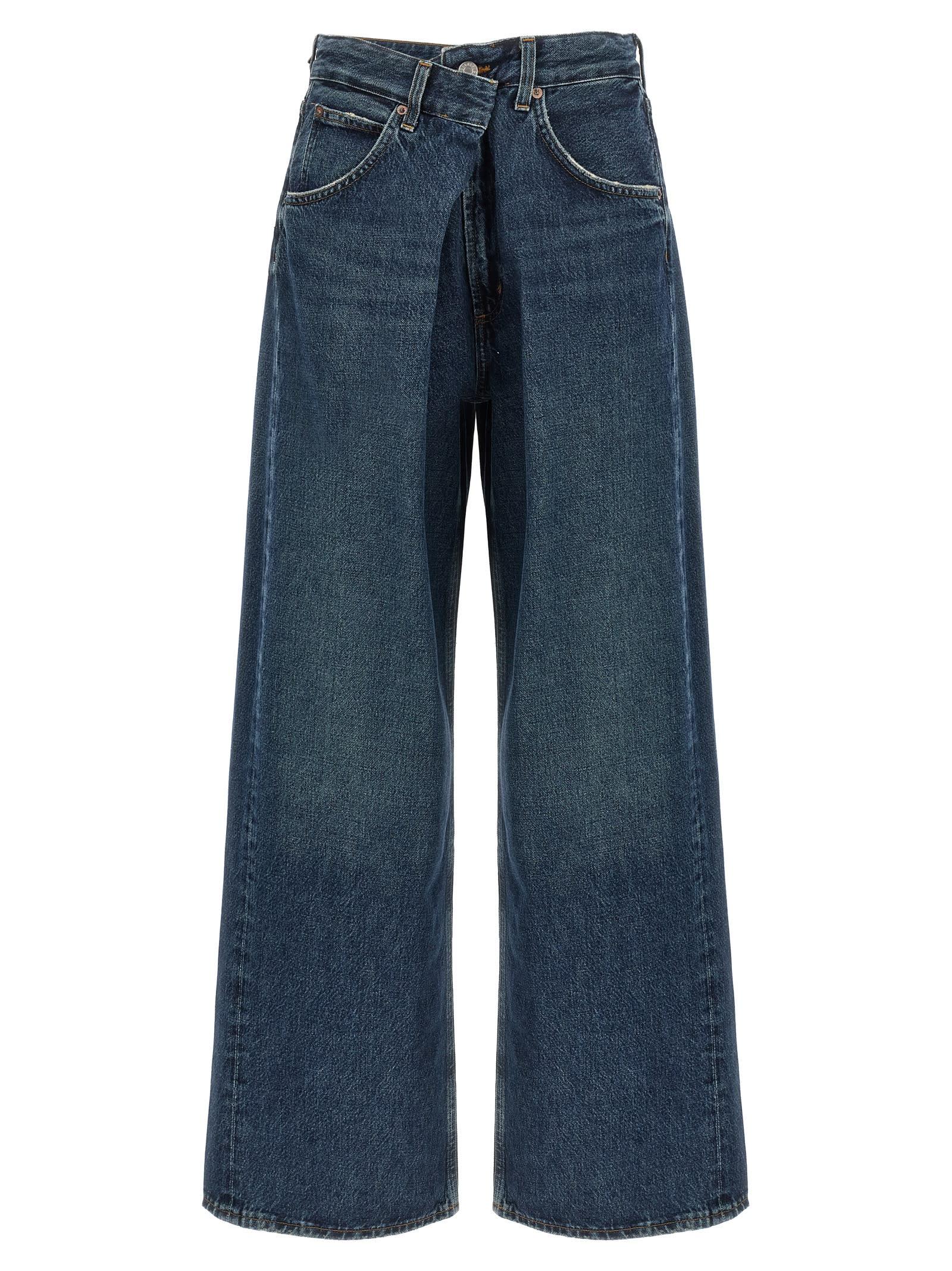 agolde vana fold jeans