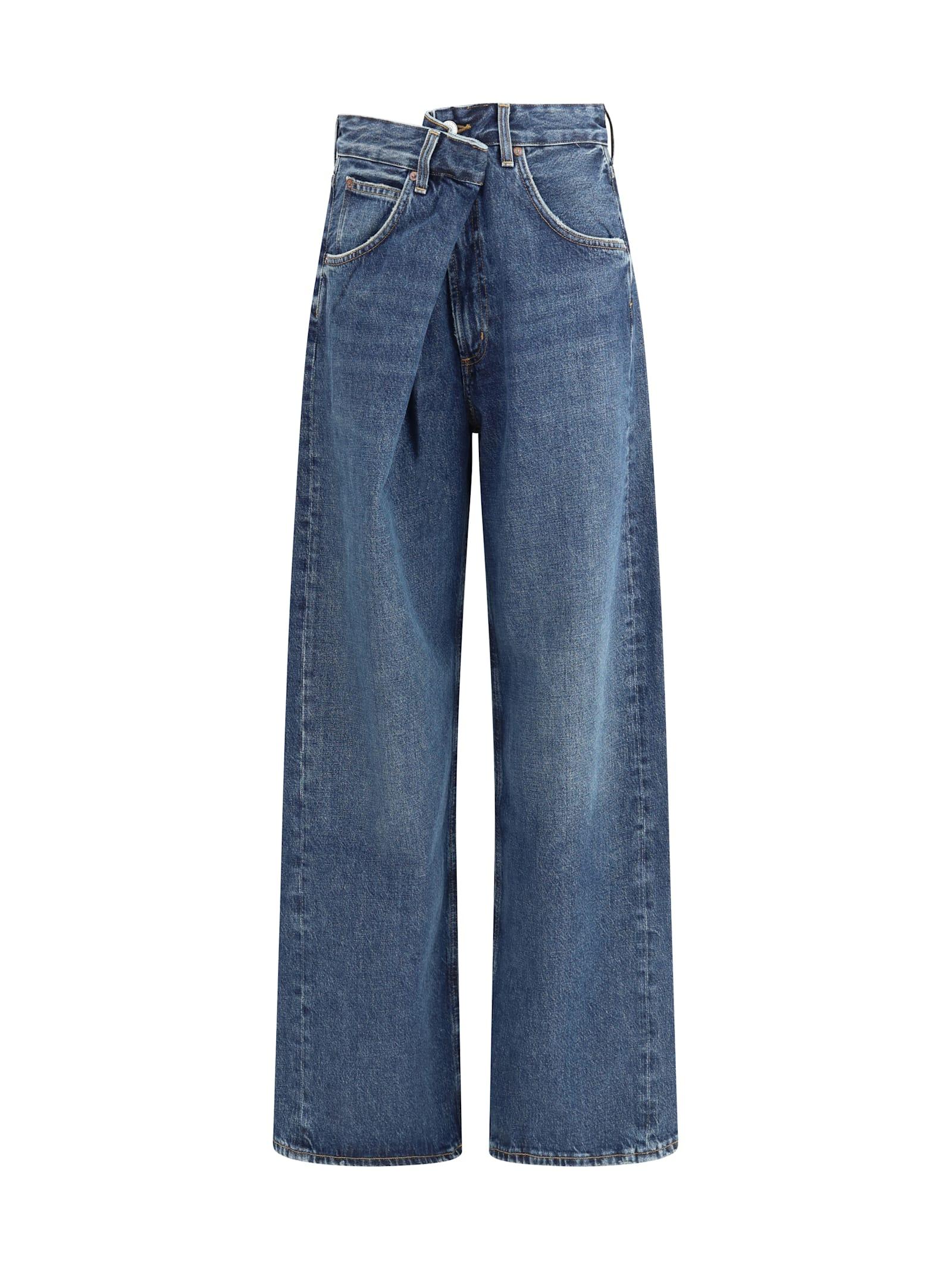 agolde vana wide leg jeans