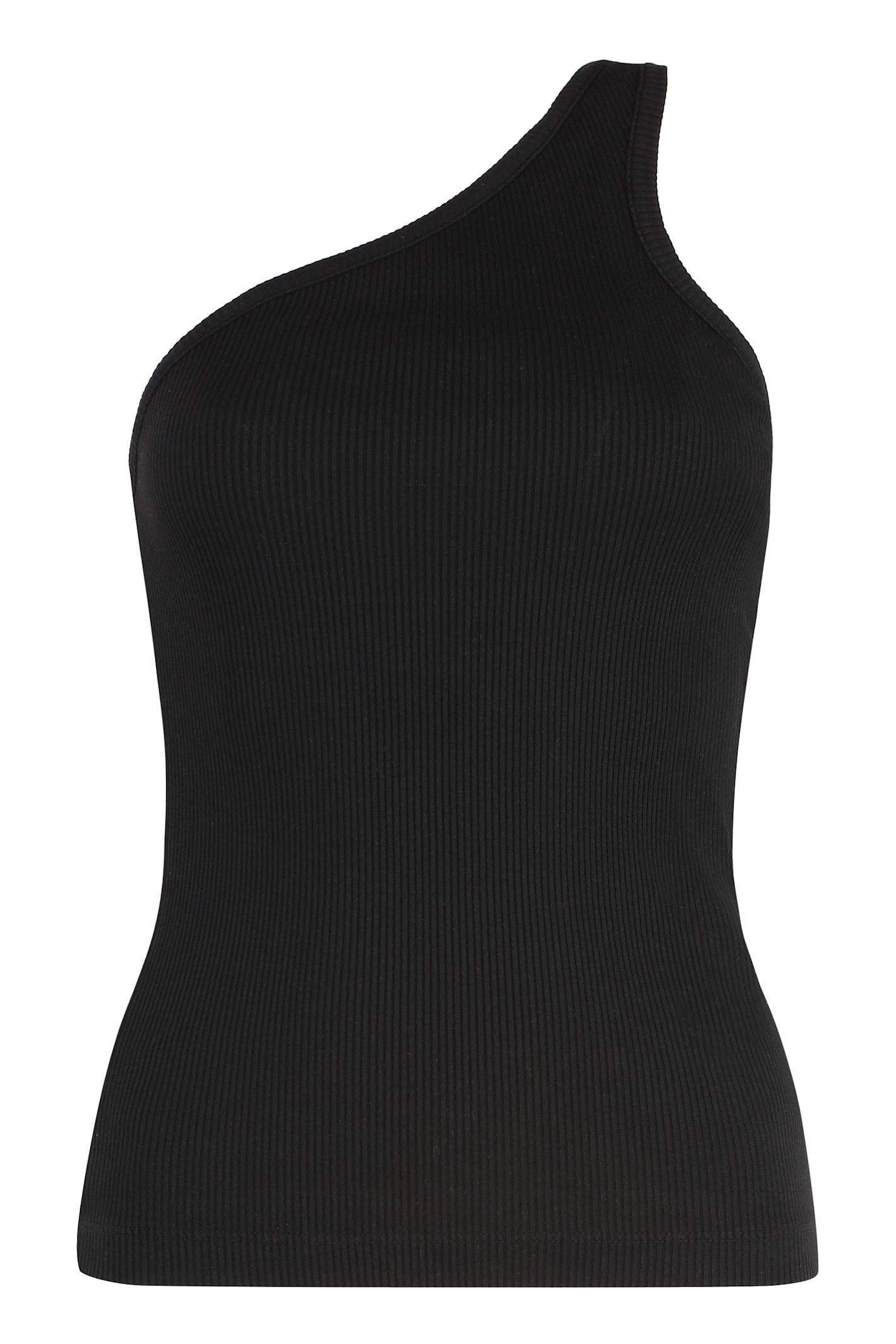 agolde verica one-shoulder top