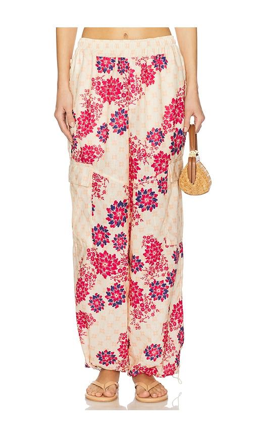 agua bendita x revolve oriana pants in pink.
