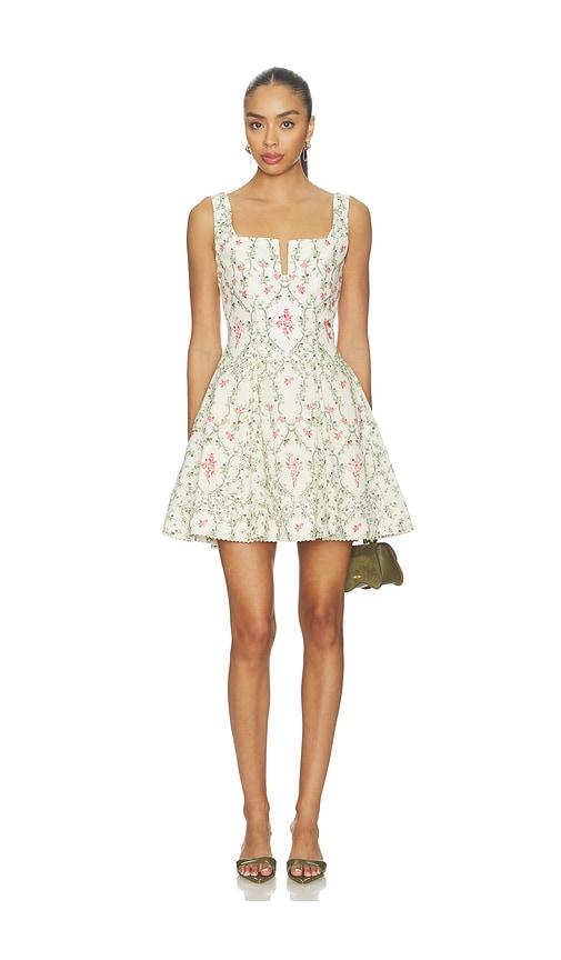 agua by agua bendita agua cauca dress in cream.