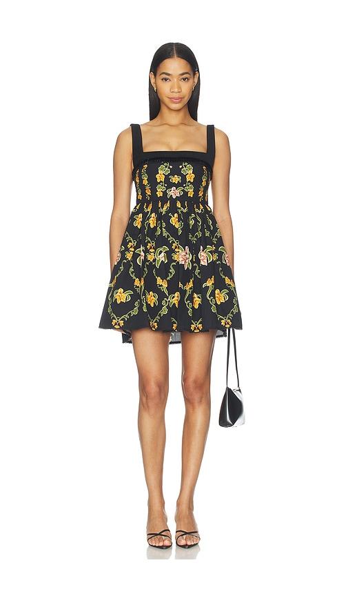 agua by agua bendita barbara mini dress in cordillera in cordillera.