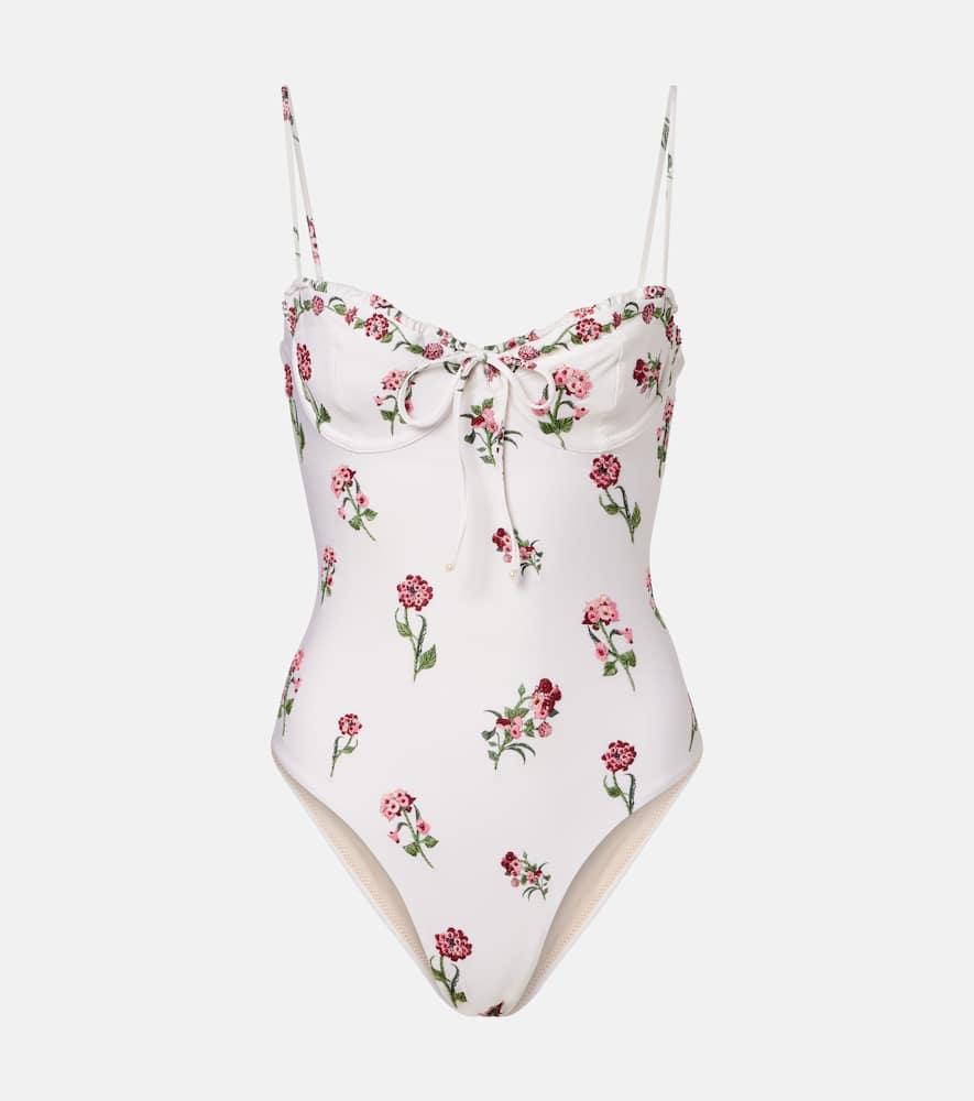 agua by agua bendita ebano floral swimsuit