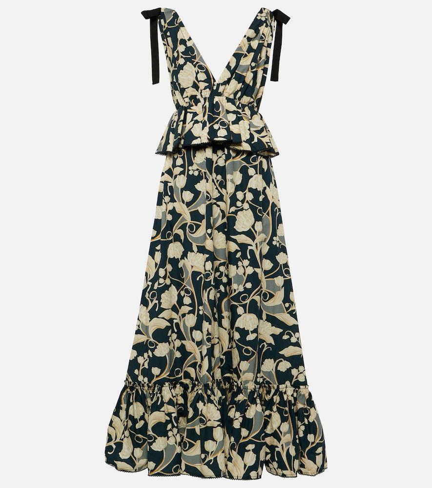 agua by agua bendita infinito perla cotton maxi dress