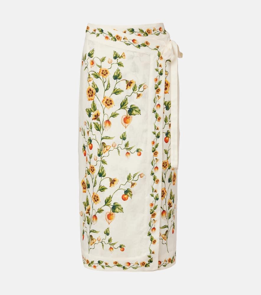 agua by agua bendita luna floral linen beach cover