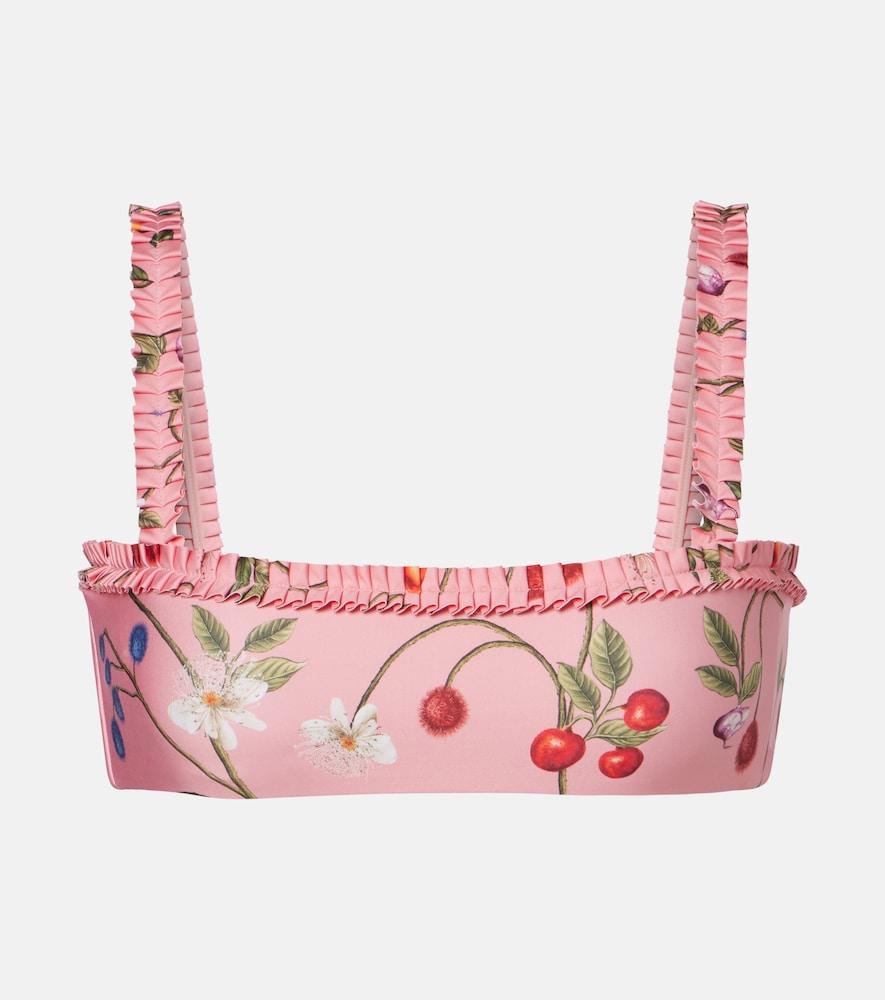 agua by agua bendita olmo printed bikini top