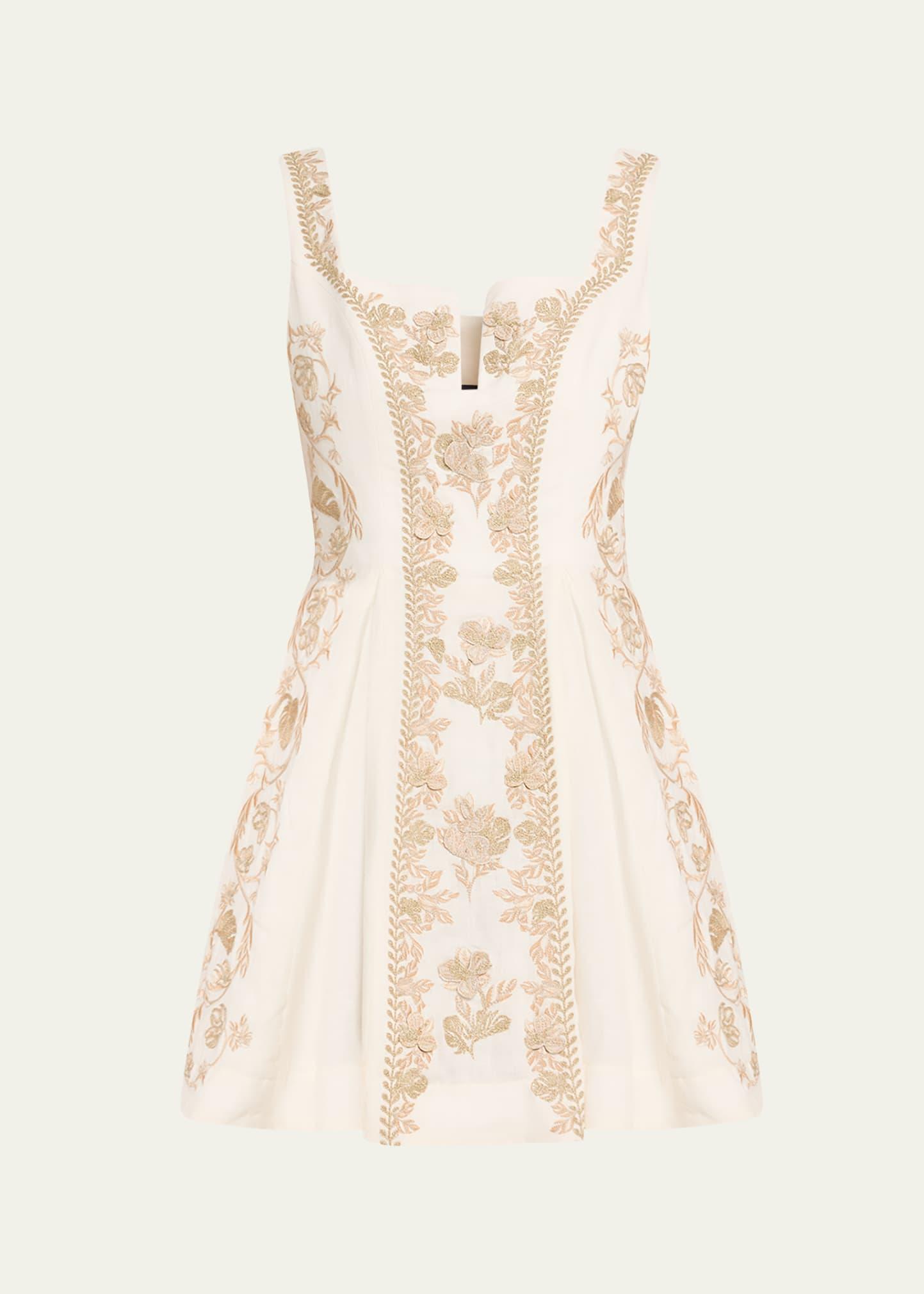 agua madera mini dress
